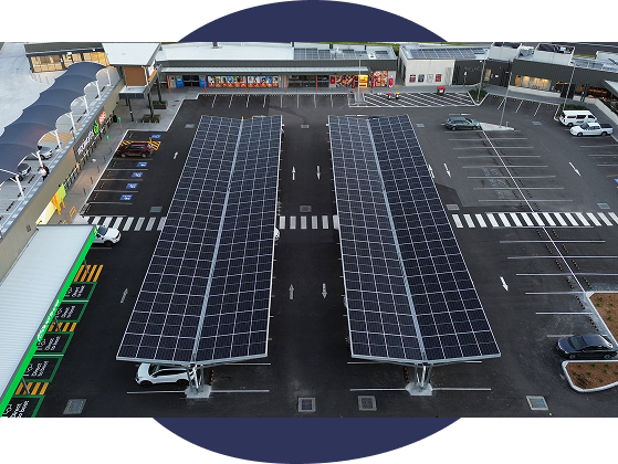 300kW Commercial Solar Carport & Rooftop System – Maryland Shopping Village, NSW