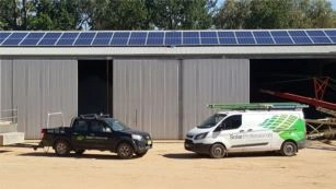 Akazien Hof Grain & Fertiliser 25.38kW Commercial Rooftop Solar, Coleambally NSW