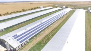Rural Funds Management 396kW Commercial Solar Installation, Lethbridge VIC
