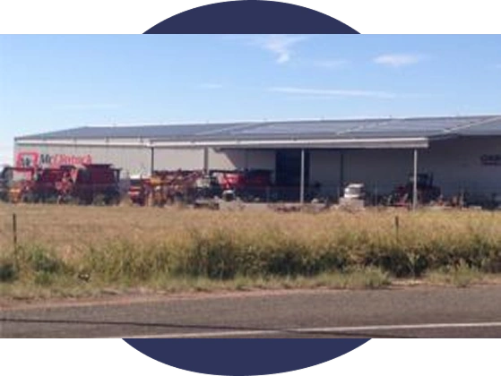 McClintock Farm & Agricultural Machinery 32.25kW Commercial Rooftop Solar, Forbes NSW
