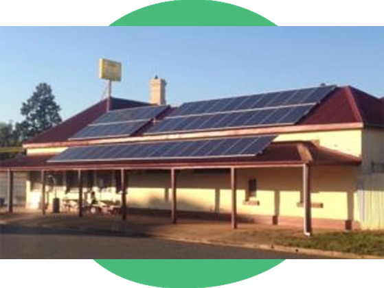 The London Hotel 21.84kW Commercial Rooftop Solar, Ardlethan NSW