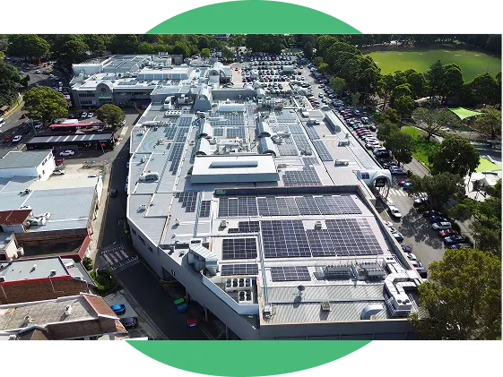 St Ives Shopping Village 580kW Commercial Rooftop Solar, NSW