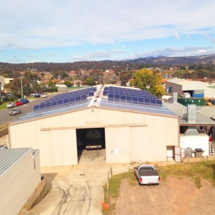 Ellwood Detail Joinery 60.8kW Commercial Rooftop Solar, Queanbeyan NSW