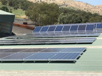 DJ Lynch Engineering 100kW Commercial Solar, Gundagai NSW