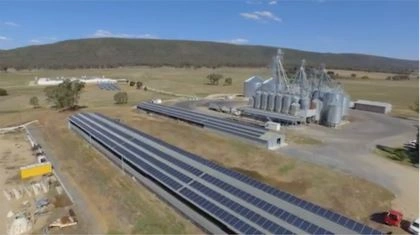 Langfield Pastoral Company 518kW Commercial Solar Installation, Kingsvale NSW