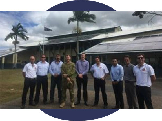 Department of Defence 221kW Multi-Site Solar & Energy Infrastructure, NT QLD WA