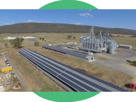 Langfield Pastoral Company 518kW Commercial Solar Installation, Kingsvale NSW