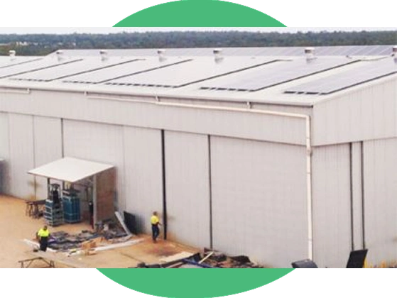 Hutchin Bros 98.58kW Commercial Rooftop Solar, Narrandera NSW