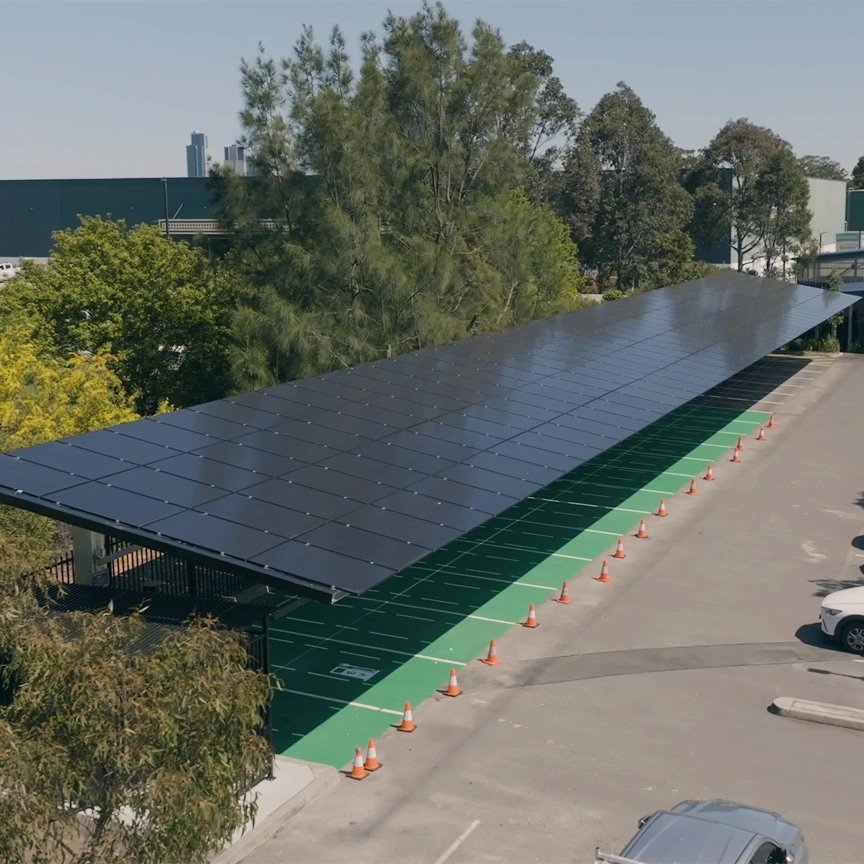 Parramatta Council Solar Carport
